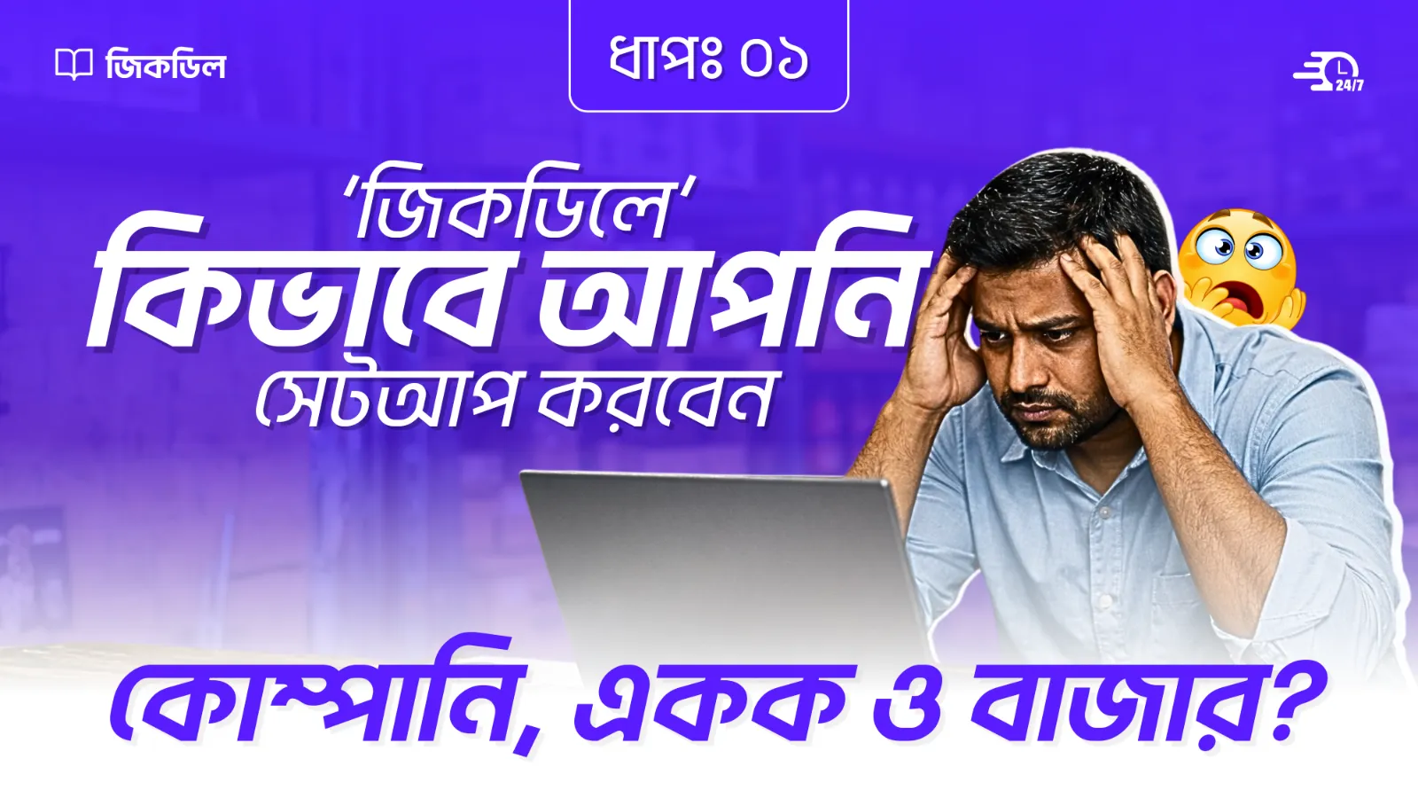 কোম্পানি, একক ও বাজার সেটআপ